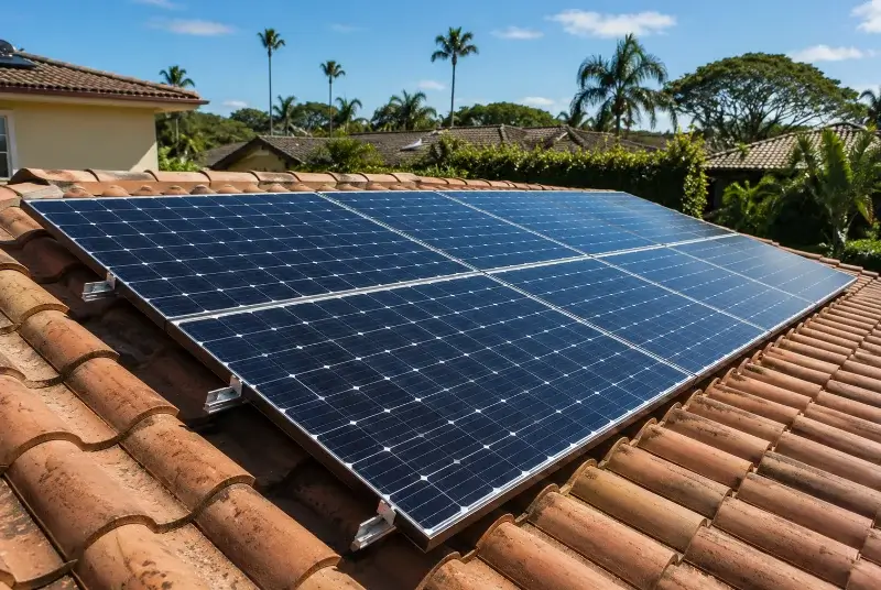 Installation de panneaux solaires à Balanzac